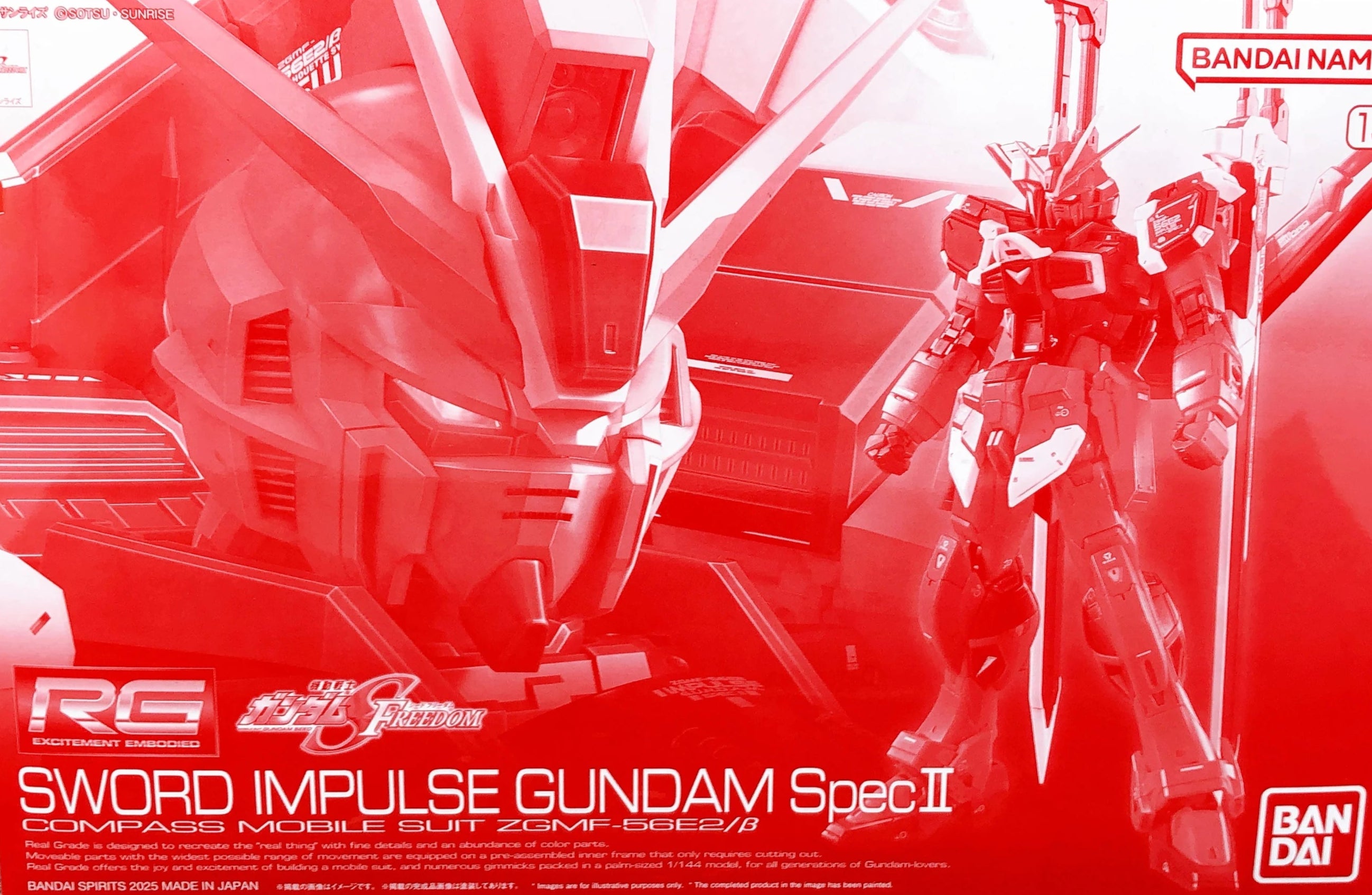 RG 1/144 Sword Impulse Gundam Spec II P-Bandai – Little Robot RG 1/144 Sword Impulse Gundam Spec II P-Bandai – Little Robot