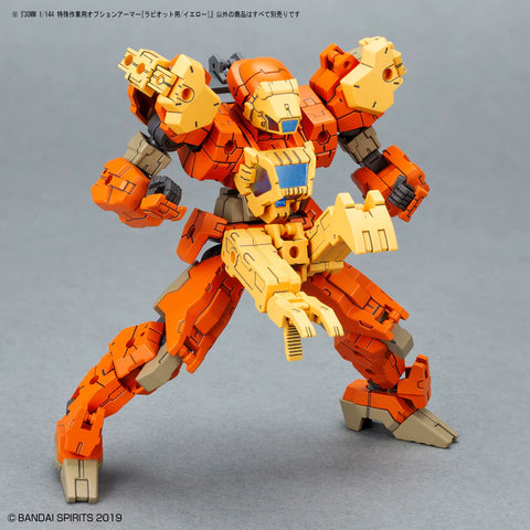 Bandai 30MM 1/144 Option Armor For Special Operation ( Rabiot Exclusive / Yellow ) Bandai 30MM 1/144 Option Armor For Special Operation ( Rabiot Exclusive / Yellow )