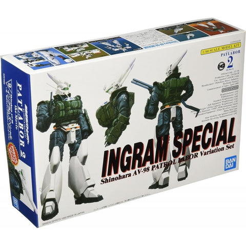 HG 1/60 Patlabor 2 Shinohara AV98 Ingram Special Set HG 1/60 Patlabor 2 Shinohara AV98 Ingram Special Set
