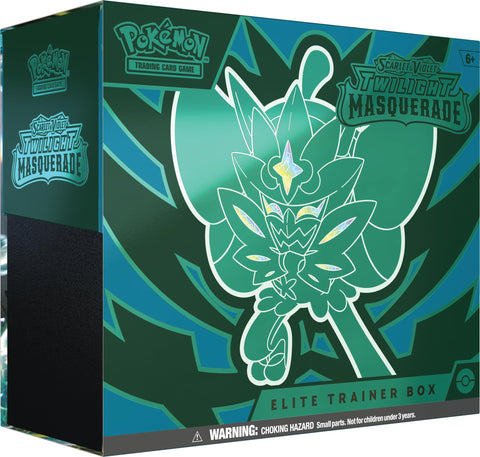 Pokemon TCG : Twilight Masquerade Elite Trainer Box Pokemon TCG : Twilight Masquerade Elite Trainer Box