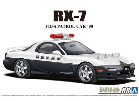 Mazda FD3S RX-7 Model-IV Patrol Car '98 Mazda FD3S RX-7 Model-IV Patrol Car '98