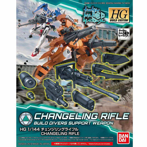 HG 1/144 Changeling Rifle (Build Divers Support Weapon)