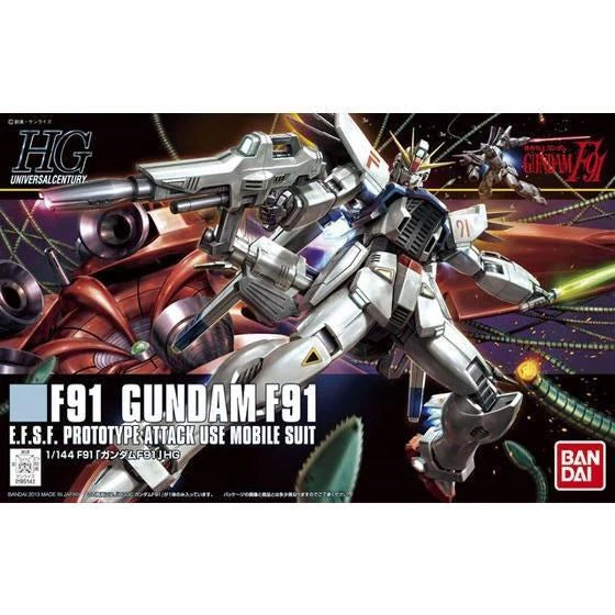 HG 1/144 F91 Gundam F91 (E.F.S.F. Prototype Attack Use Mobile Suit)