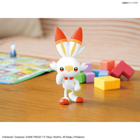 Pokemon Model Kit Quick : Scorbunny / Flambino Pokemon Model Kit Quick : Scorbunny / Flambino