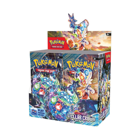 Pokemon TCG : Scarlet & Violet Stellar Crown Booster Pack Whole Box Pokemon TCG : Scarlet & Violet Stellar Crown Booster Pack Whole Box