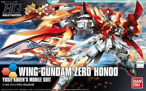 Build Fighters : HG 1/144 Wing Gundam Zero Honoo (Yusei Kouen's Mobile Suit) Build Fighters : HG 1/144 Wing Gundam Zero Honoo (Yusei Kouen's Mobile Suit)
