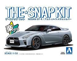 THE SNAP KIT : Nissan GT-R (Ultimate Metal Silver) THE SNAP KIT : Nissan GT-R (Ultimate Metal Silver)