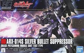 HG 1/144 ARX-014S Silver Bullet Suppresser