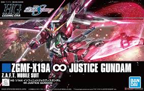 Cosmic Era : HG 1/144 ZGMF-X19A Infinite Justice Gundam Cosmic Era : HG 1/144 ZGMF-X19A Infinite Justice Gundam