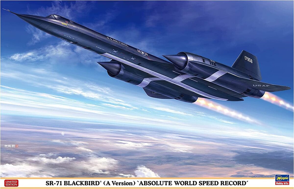 1/72 SR-71 Blackbird (A Version) 'Aabsolute World Speed Record)