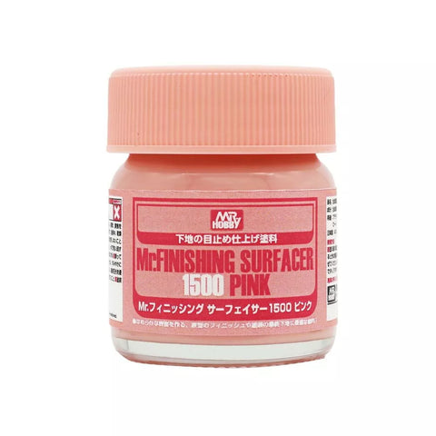 MR. FINISHING Surfacer 1500 Pink SF-292 MR. FINISHING Surfacer 1500 Pink SF-292