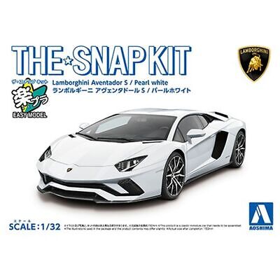 SNAP KIT : Lamborghini Avetador S (Pearl White) SNAP KIT : Lamborghini Avetador S (Pearl White)