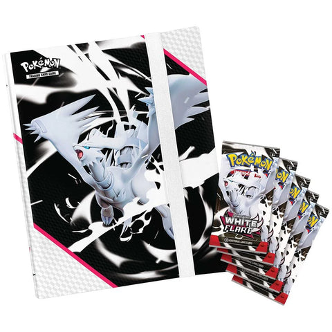 Pokemon TCG : Scarlet & Violet White Flare Binder Collection Pokemon TCG : Scarlet & Violet White Flare Binder Collection