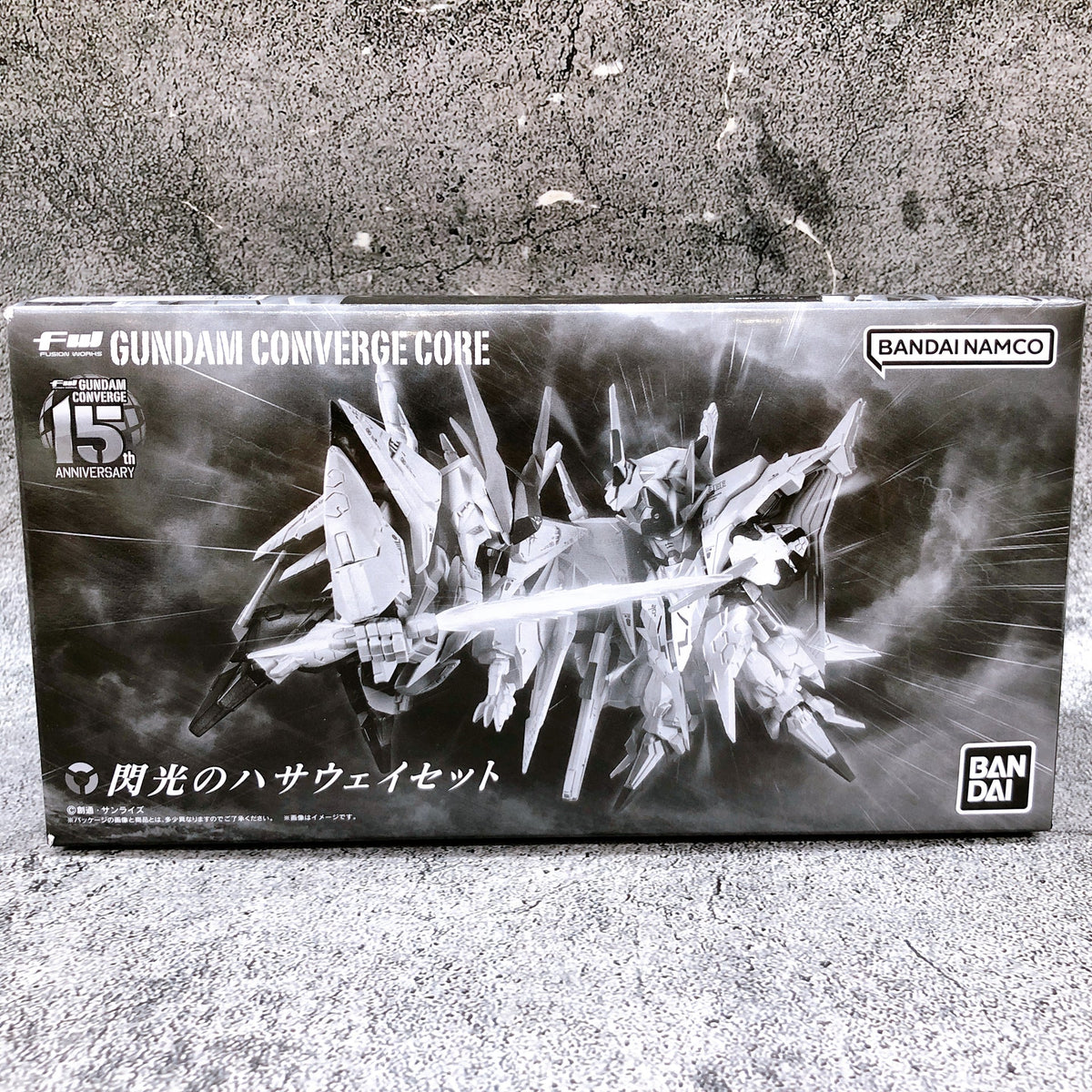 P-Bandai FW : Gundam Converge Core Hathaway Set Without Gum [ 15th Anniversary ]