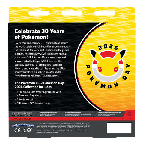 Pokemon TCG : Pokemon Day Collection 2026