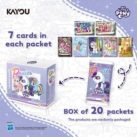 Kayou My Little Pony TCG : Friendships Eternal Fun Moments Foil Pack Series 3 [ Booster Box ]