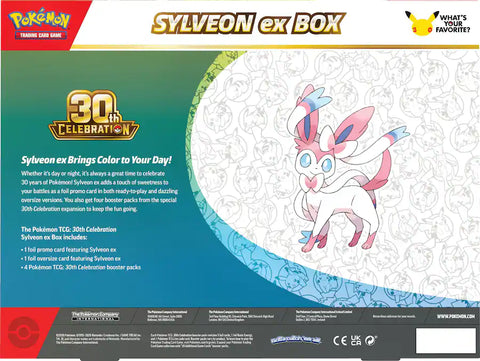 Pokemon TCG : 30th Celebration Sylveon ex Box