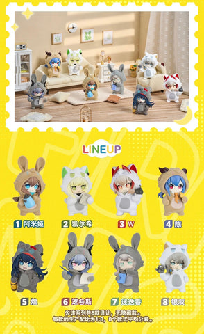 BN Figure Q : Pajamars Mofu Series - Arknights Vol.01 [ 1 sets 8 ]
