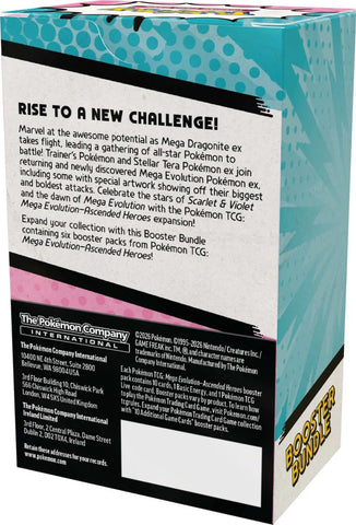 Pokemon TCG : Mega Evolution Ascended Heroes Booster Bundle