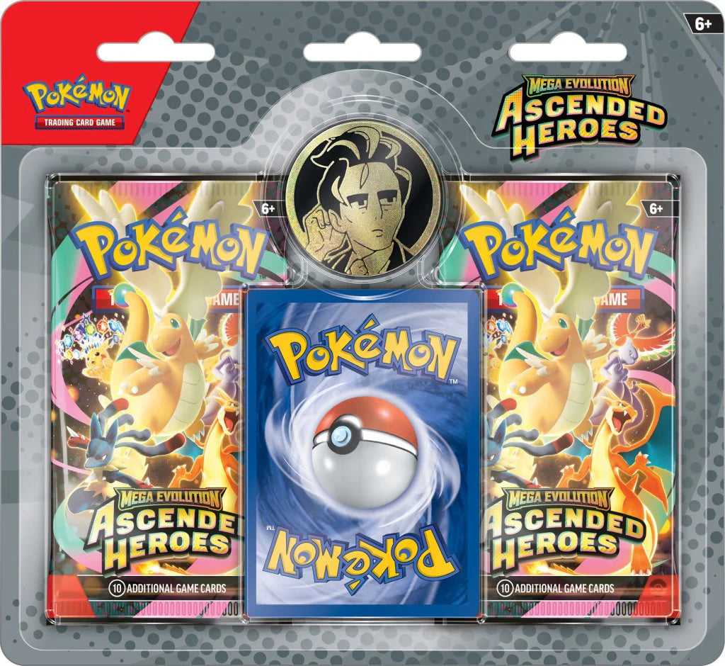 Pokemon TCG : Mega Evolution 2.5 Ascended Heroes 2PK Blister - ( Larry's Komala )
