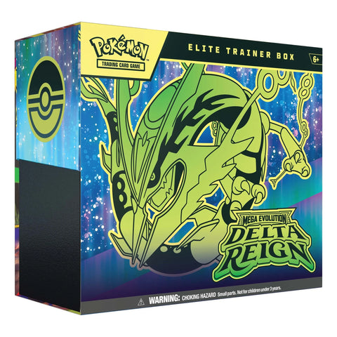 Pokemon TCG : Mega Evolution 6 - Delta Reign Elite Trainer Box [ ETB ]