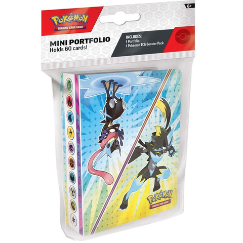 Pokemon TCG : Pokemon Mini Portfolio + 1 Pitch Black Single Pack