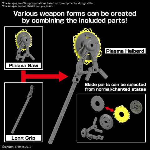 Bandai 30MM 1/144 : Customize Weapons [ Plasma Weapon ]