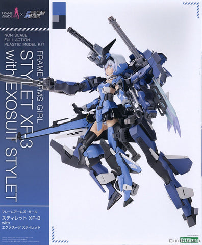 Kotobukiya Frame Arms Girl : Stylet XF-3 with Exosuit Stylet