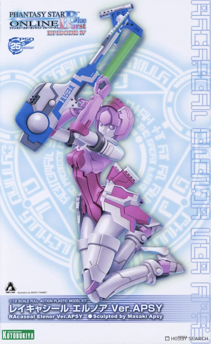 Kotobukiya 1/12 Phantasy Star Online Blue Burst Ep4 Racaseal Elenor Ver.Apsy