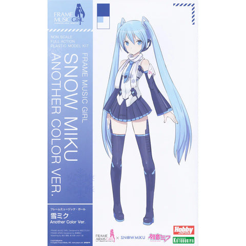 Kotobukiya : Frame Music Girl - Snow Miku ( Another Color Ver. )