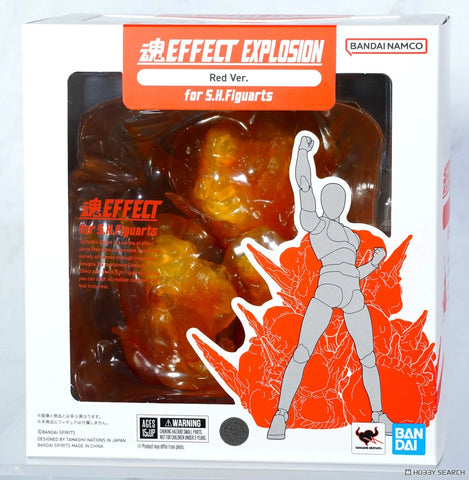 Bandai Tamashii Nations S.H.Figuarts : Effect Explosion [ Red Ver. ]