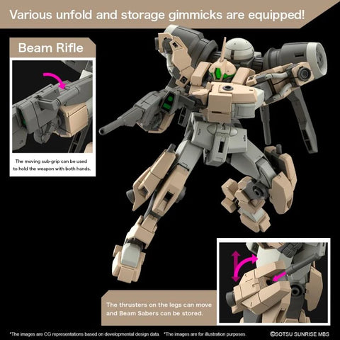 Bandai HG 1/144 : Demi Barding