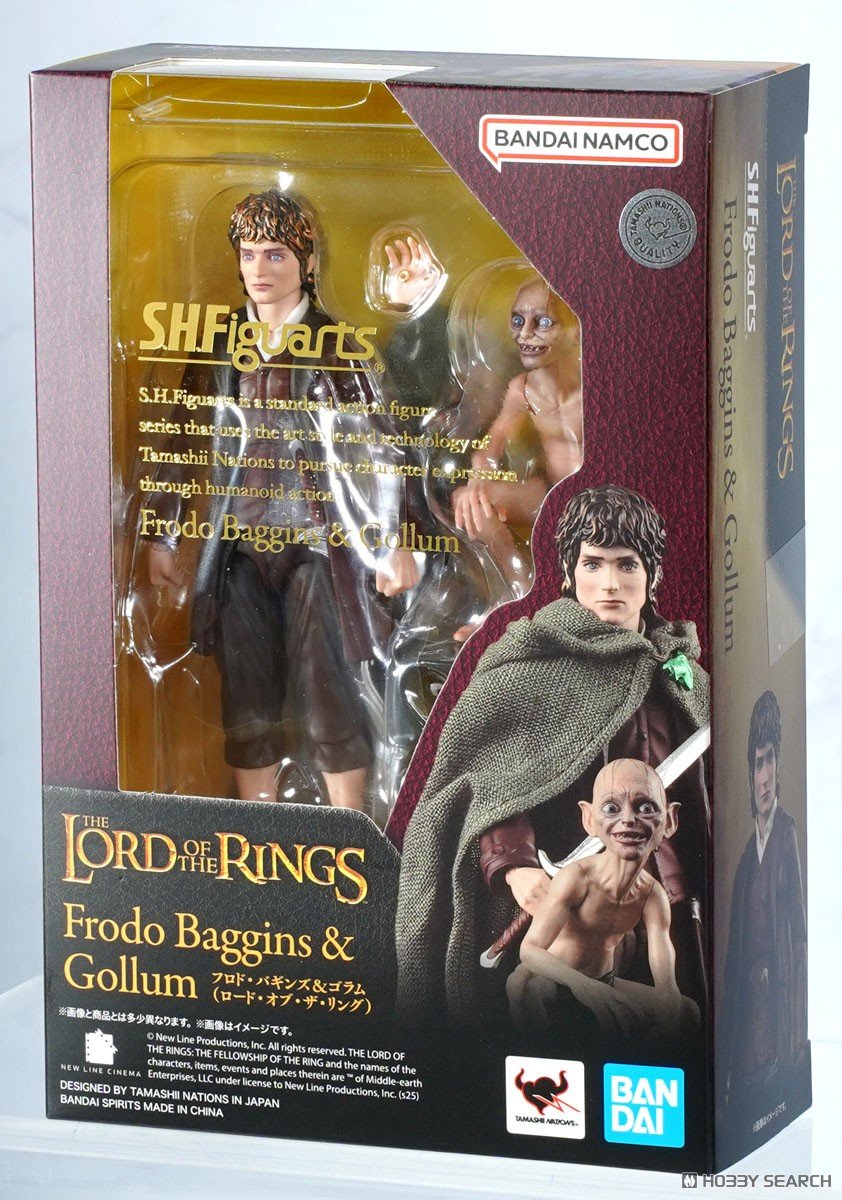 S.H.Figuarts: Frodo Baggins & Gollum (The Lord of the Rings: The Fellowship of the Ring)
