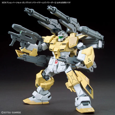 Bandai HG 1/144 : Option Parts Set Gunpla 07 ( Powered Arms Powereder )