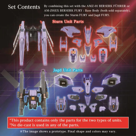 Takara Tomy Adamas Machina Zoids : AM-Z01CP Berserk Fuhrer Strum & Jagd Unit