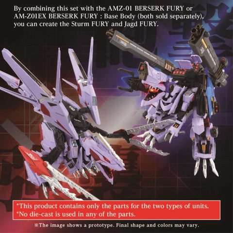 Takara Tomy Adamas Machina Zoids : AM-Z01CP Berserk Fuhrer Strum & Jagd Unit