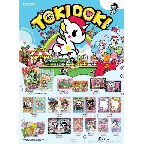 Kayou Tokidoki Wonder Voyage TCG : Roaming Edition Foil Pack Series 2 [ Booster Box ] ( English Ver.)