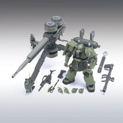 Bandai HG 1/144 : MS-06 Zaku II + Big Gun Set  ( GundamThunderbolt Ver. )