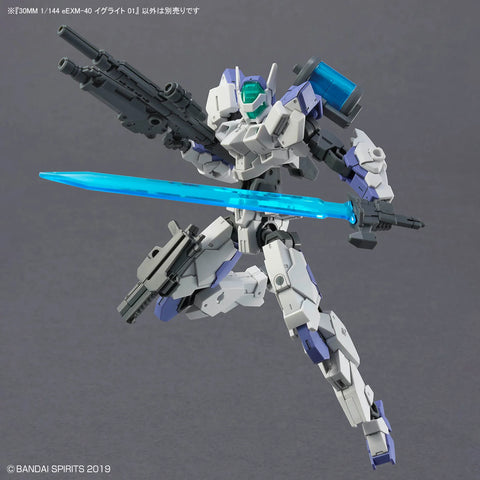 Bandai 30MM 1/144 : eEXM-40 Iglight 01