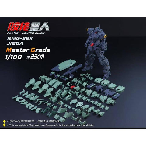 Plamo Loving Alien MG 1/100 RGM-88X Jieda ( Jiao Lao Xing Ren )