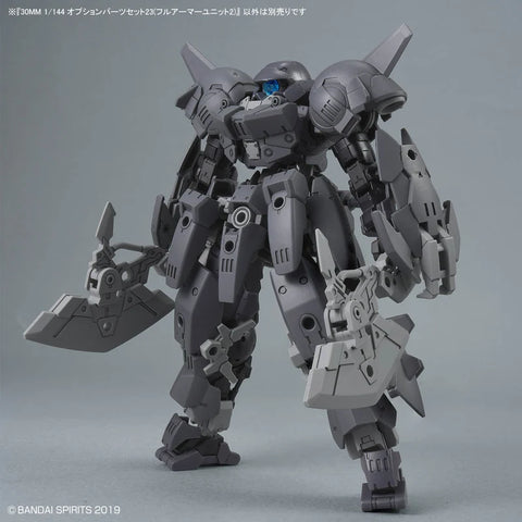 Bandai 30MM 1/144 : Option Parts Set 23 [ Full Armor Unit 2 ]