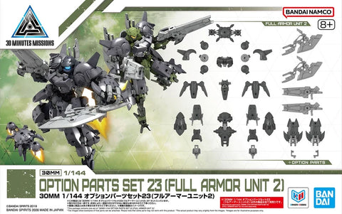 Bandai 30MM 1/144 : Option Parts Set 23 [ Full Armor Unit 2 ]
