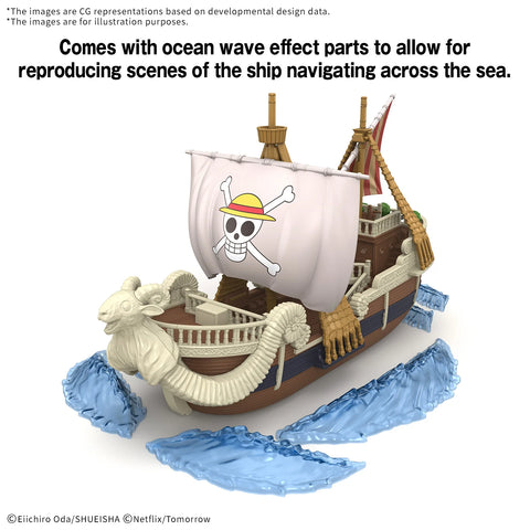 Bandai : One Piece Grand Ship Collection Going Merry ( A Netflix Series )