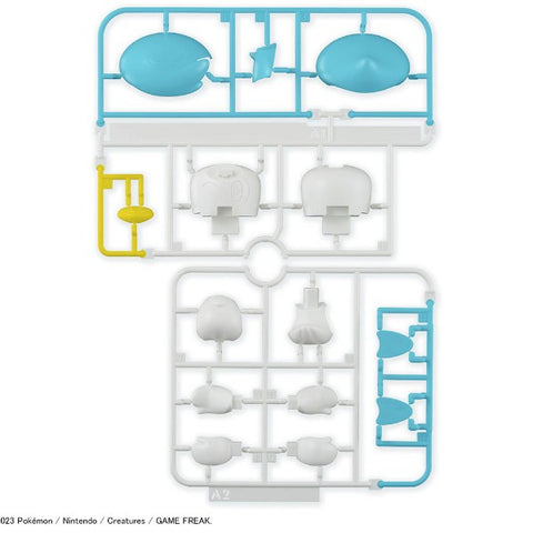 Bandai Pokemon Model Kit Quick : Quaxly/Coiffeton