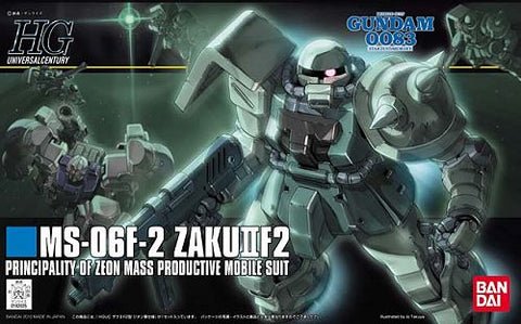 Bandai HG 1/144 : MS-06F-2 zaku II F2 [ Gundam 0083 Ver. ] ( Zeon Type )