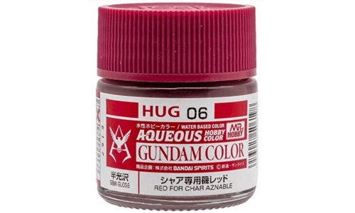 MR. HOBBY Aqueous Color Red For Char Aznable HUG-06 i8