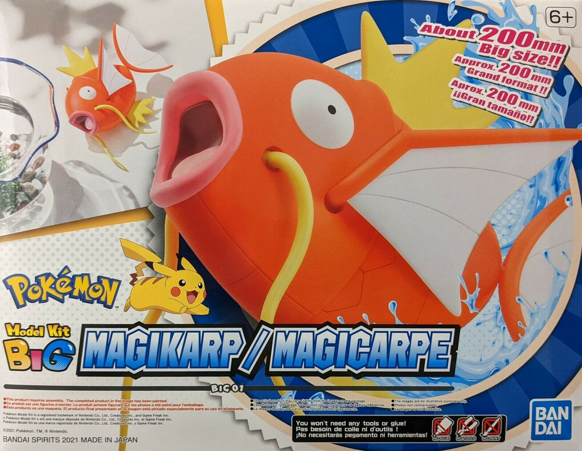 Magikarp Model Kit Pokemon : 01 Model Big Magikarp – Little Robot