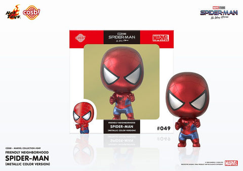 Cosbi Marvel Collection #049 Spider-Man (Metallic Color Version) Movie: Spider-Man: No Way Home (Copy)