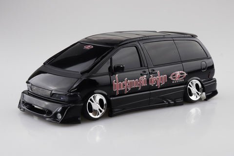 Aoshima 1/24 : Black Mafia TCR11W Estima '98' ( Toyota )