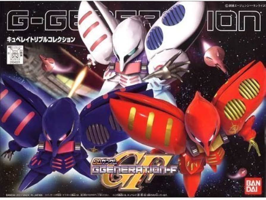 Bandai SD G-Generation : Qubeley Triple Collection